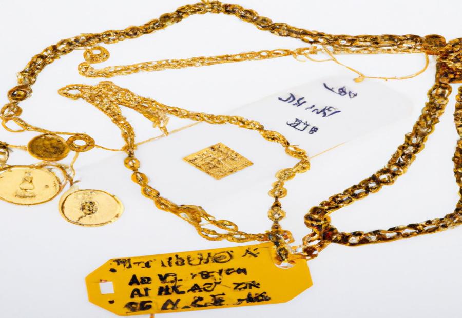 Options for Selling or Pawning a 14 Karat Gold Necklace 