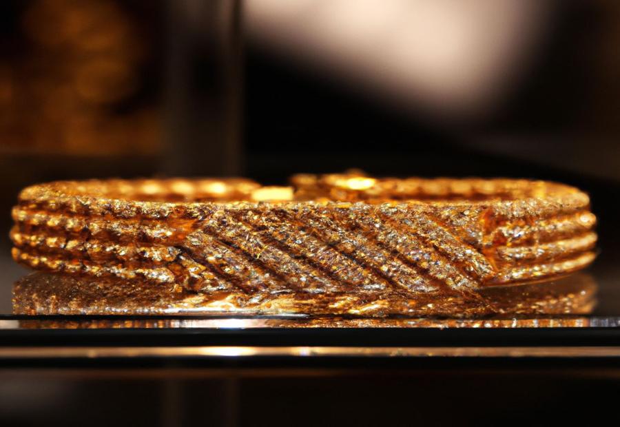Latest data on the worth of 18 karat gold bracelets 