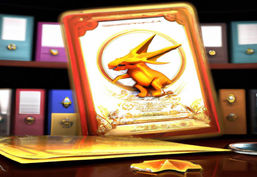 Rarity and Value of a Gold Charizard Vmax 