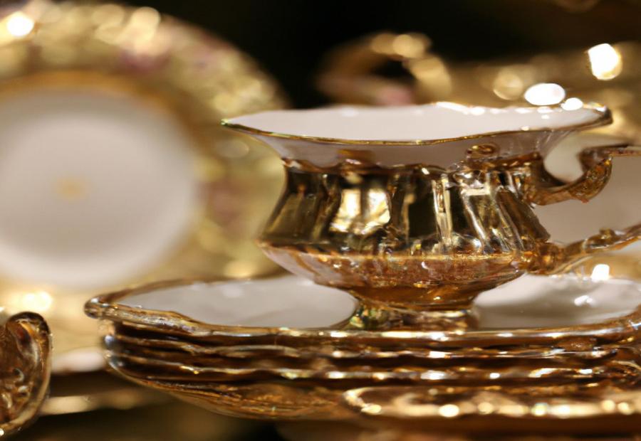 What is gold plated china? 