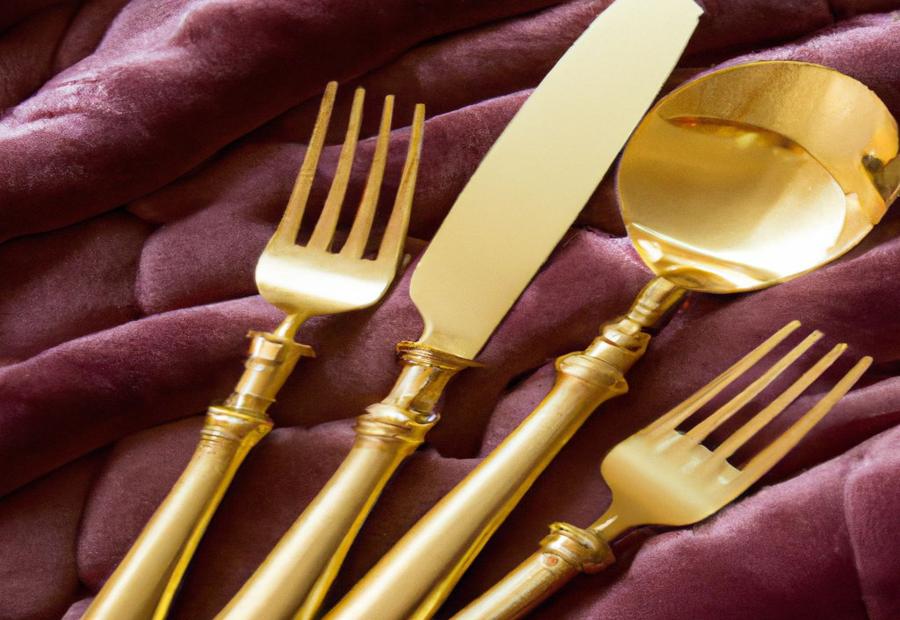 Determining Worth of Gold-Plated Flatware 