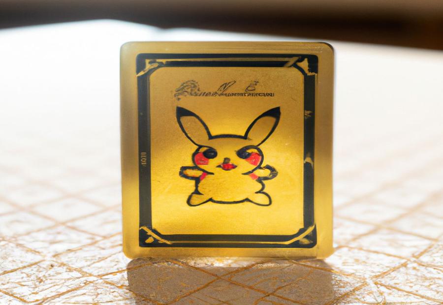Updates on the gold Pokemon card market and auctions 