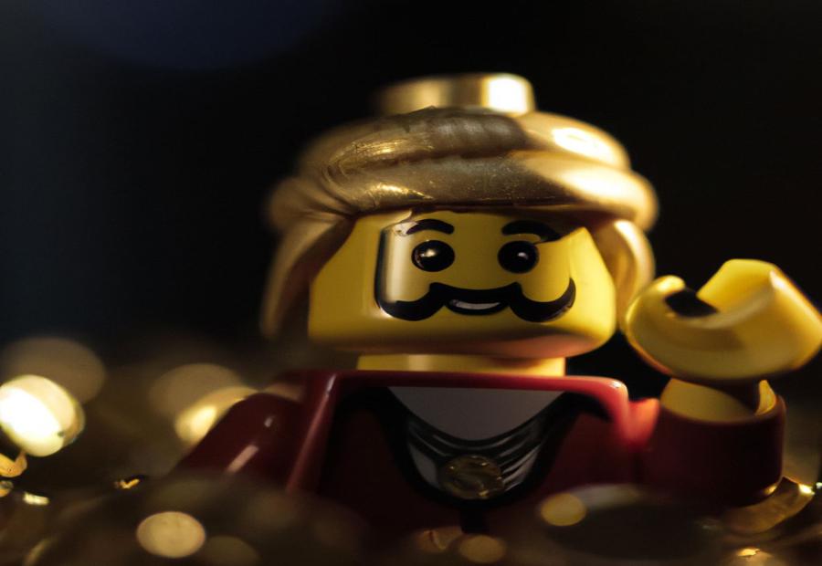 Overview of the LEGO Mr. Gold minifigure 