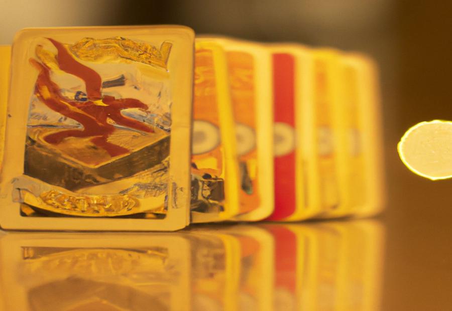 The history of gold Pokemon cards 