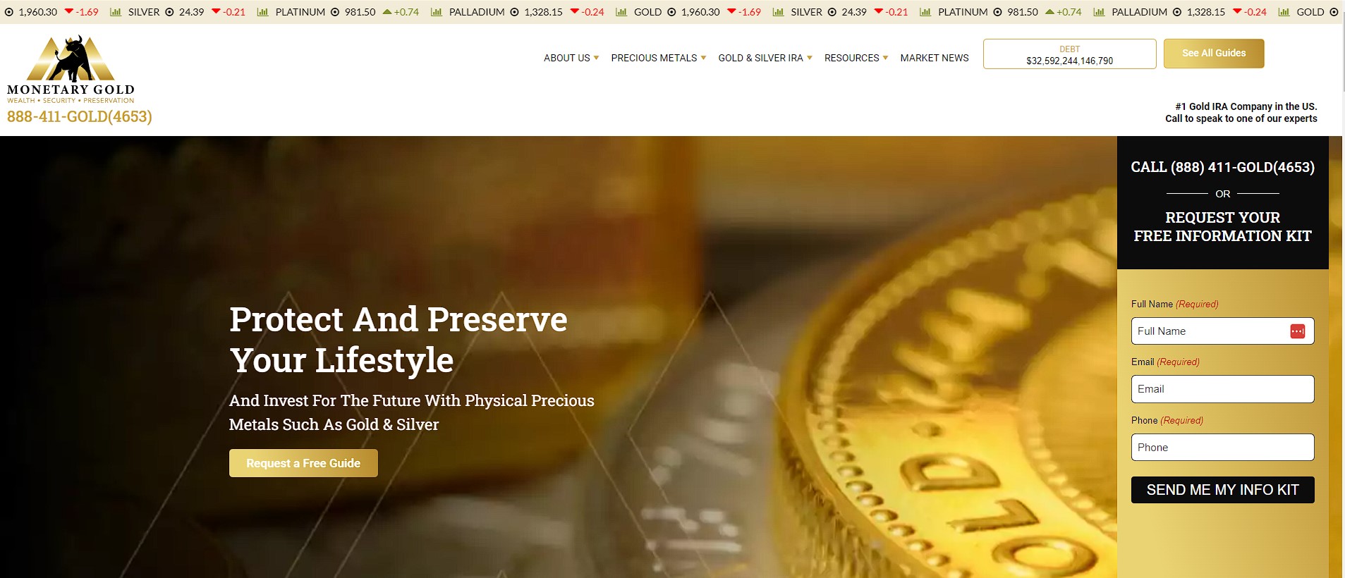 monetary gold site