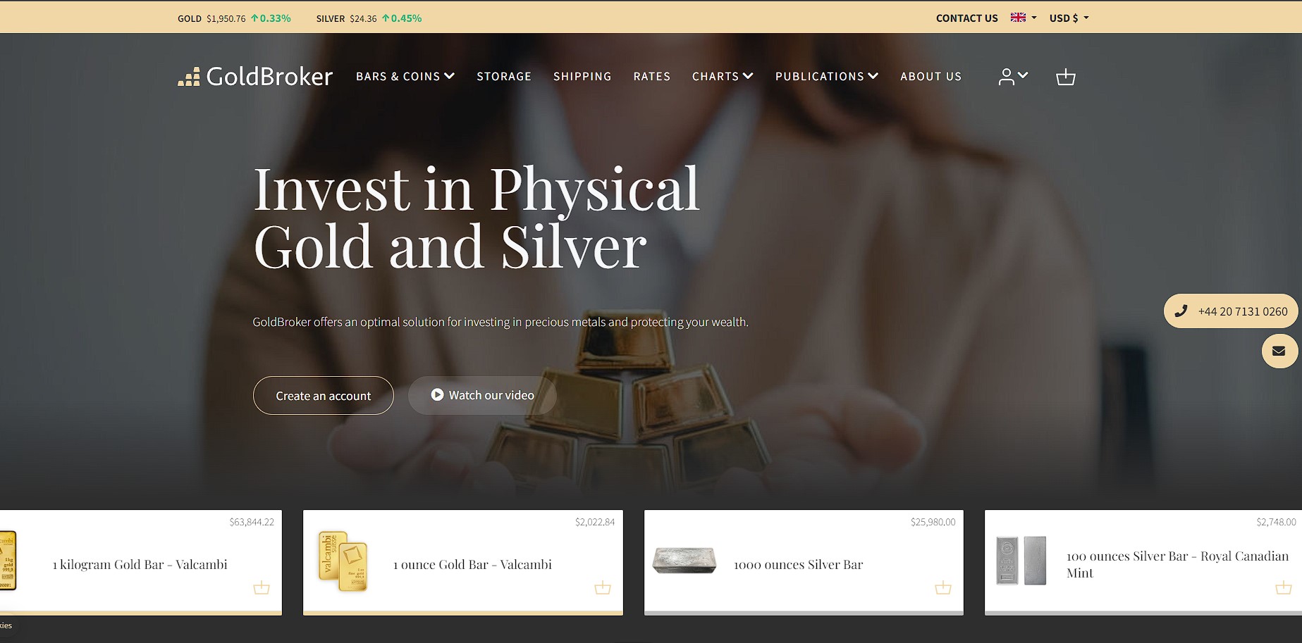 Goldbroker Site
