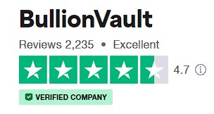 bullion vault ratings