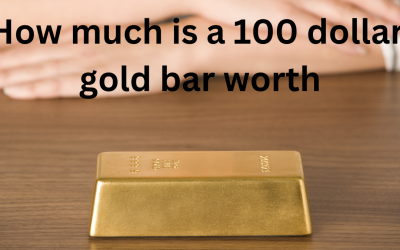 How Much is a 100 Dollar Gold Bar Worth?